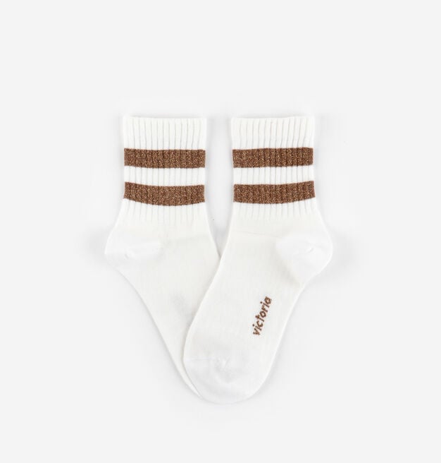 COTTON LUREX SOCK