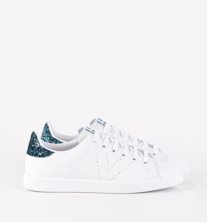 TENIS CUIR & GLITTER