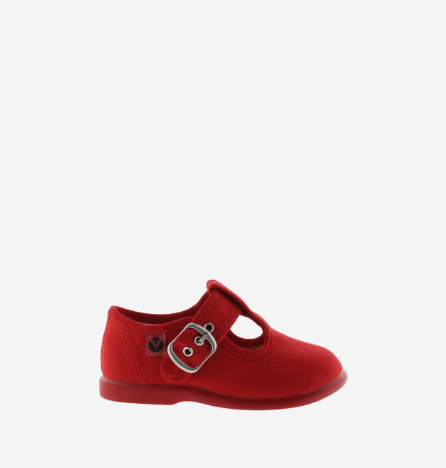 ALBA CANVAS BUCKLE MARY JANES
