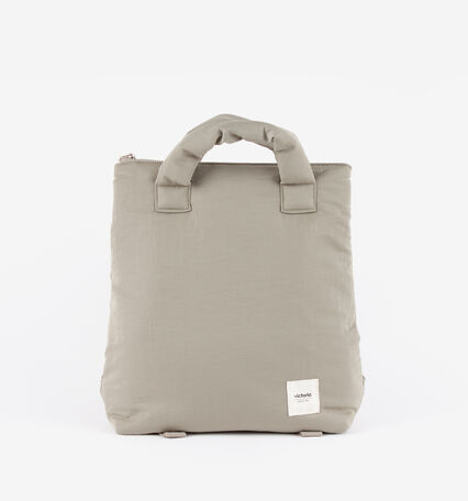 QUILTED NYLON BACKPACK