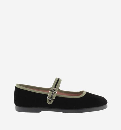 GONG-FU BALLERINE VELOURS & BOUCLE