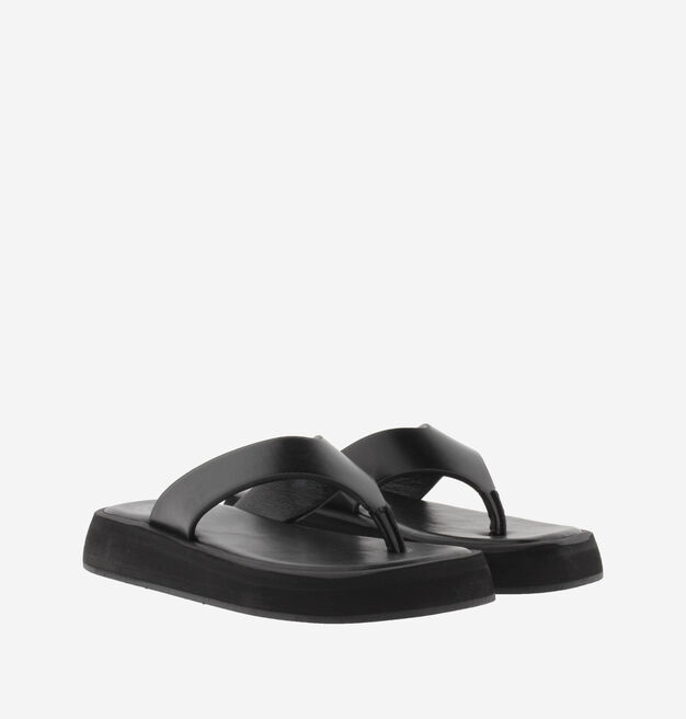 SAL FAUX LEATHER SANDAL