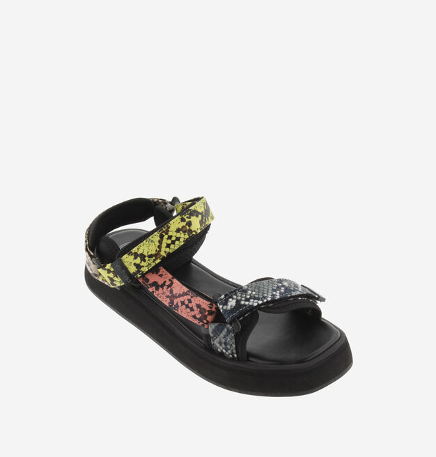 SAL SNAKE STRAPS SANDAL