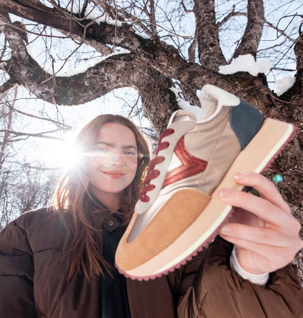 COSMOS NYLON M&Eacute;TAL & CUIR FENDU