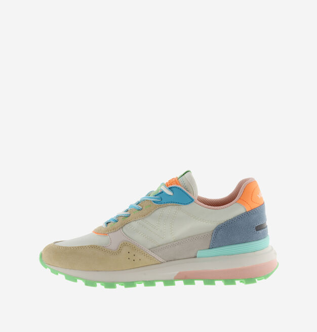 LUNA NYLON & MEHRFARBIGES SPALTLEDER