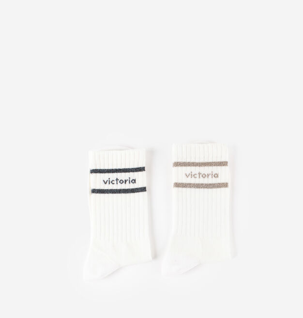 BI-LUREX COTTON SOCKS