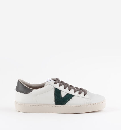 BERLIN CONTRAST COLOUR LEATHER TRAINER