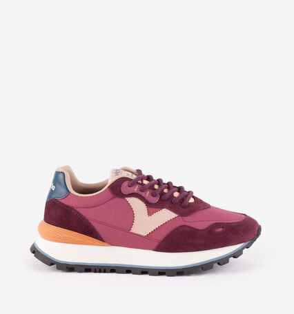 VIENTO NYLON & MULTICOLOUR SPLIT LEATHER