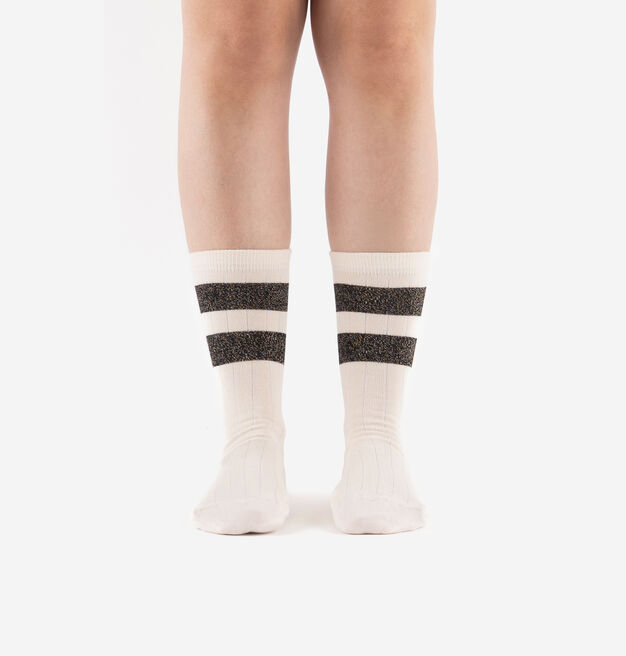 COTTON LUREX SOCK