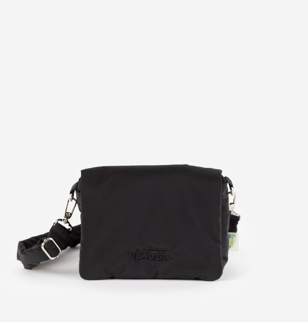 CROSSBODY BAG NYLON METALLISED