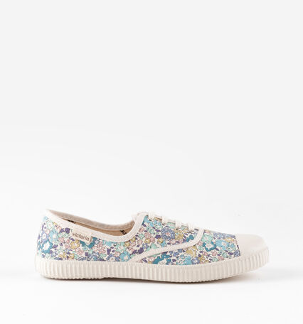 1915 TOECAP CANVAS FLORAL LIBERTY