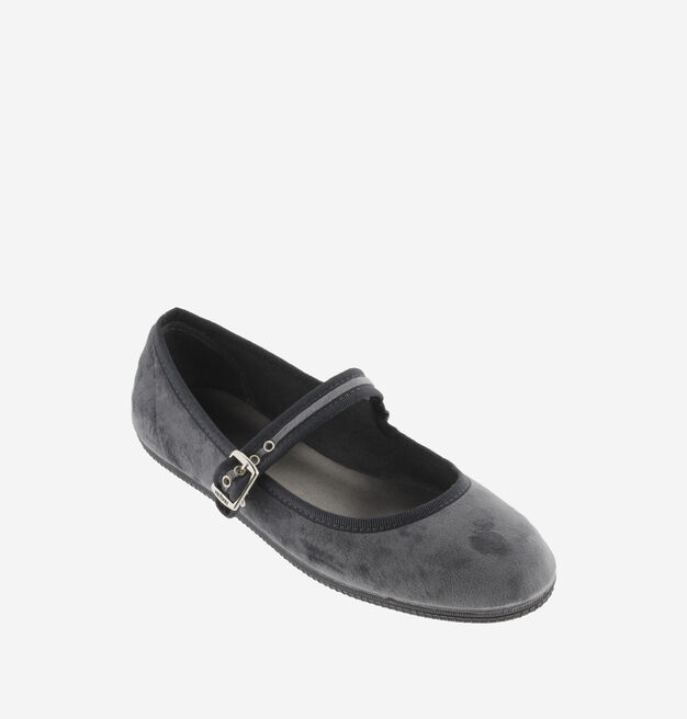 ODA BALLERINA VELLUTO & FIBBIA