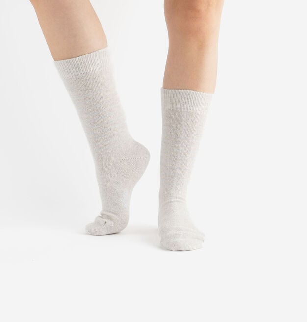 CALZINO CASHMERE LUREX LISCIO