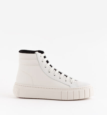 ABRIL FAUX LEATHER & SPLIT LEATHER BOOT