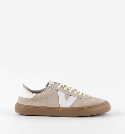 OLMO BAREFOOT CUIR FENDU & CONTRASTE