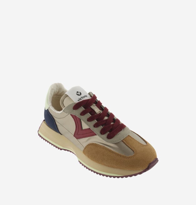 COSMOS METAL NYLON & SPLIT LEATHER