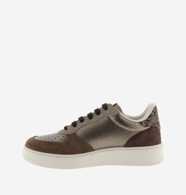 MADRID METAL & SPLIT LEATHER