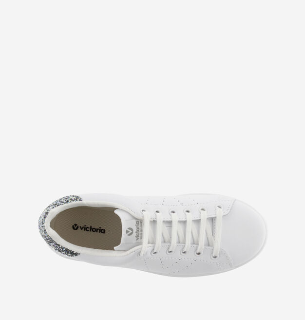 TENIS PELLE & GLITTER
