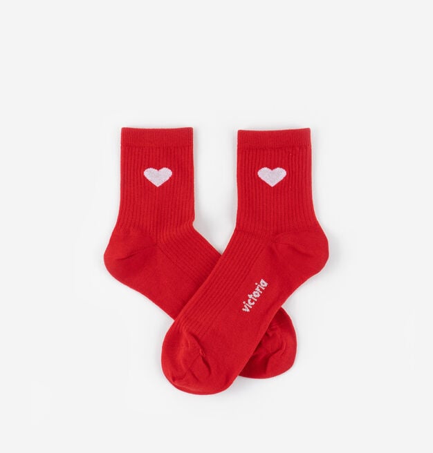 COTTON SOCK HEART