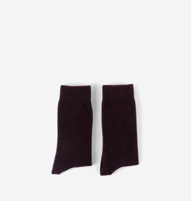 PLAIN WOOL-SOCK