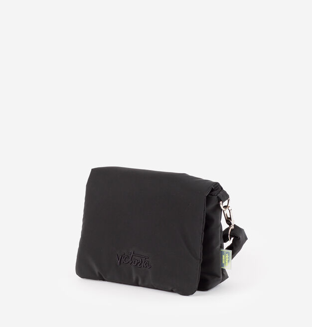 CROSSBODY BAG NYLON METALLISED