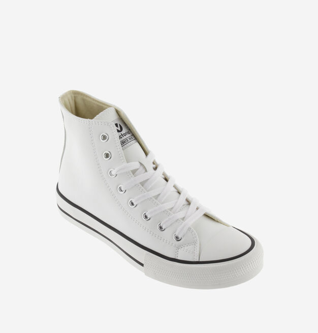 TRIBU BOTTINES EFFET CUIR
