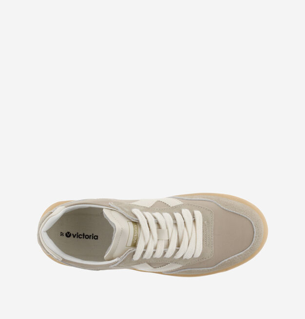 SEUL NYLON/WASHED SUEDE & CONTRAST