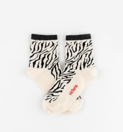 COTTON SOCK ZEBRA