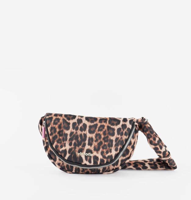 NYLON HALF MOON SHOULDER BAG