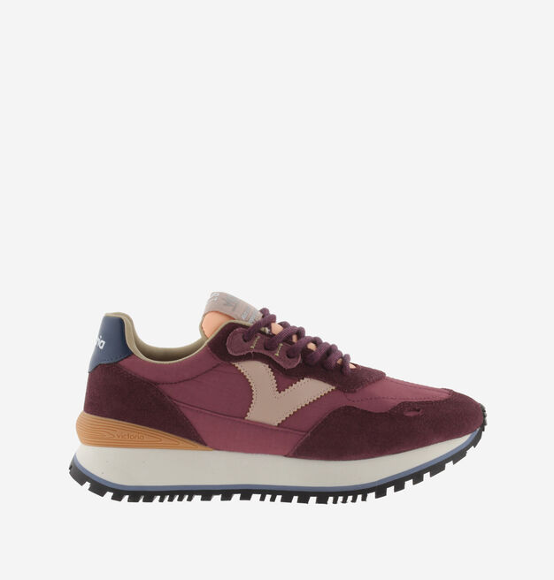 VIENTO NYLON & MULTICOLOUR SPLIT LEATHER