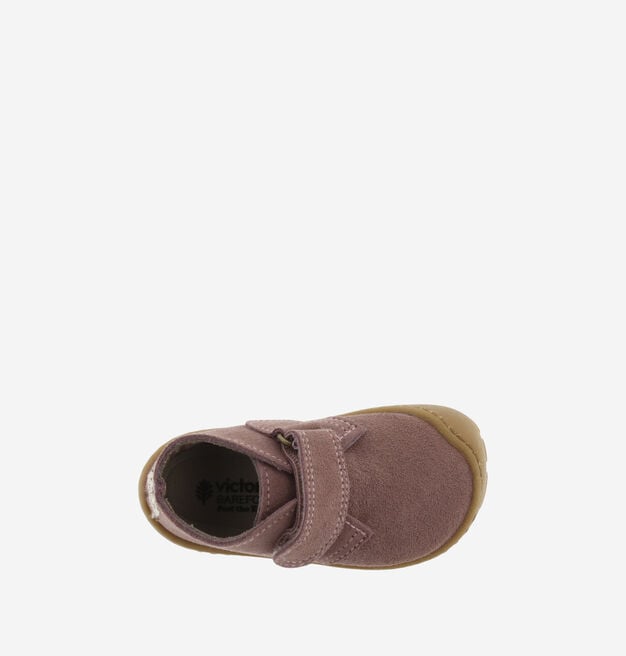 BOSCO BAREFOOT KLETTVERSCHLUSS STIEFELETTE VELOURSLEDER