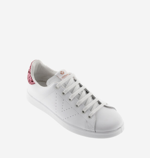 TENIS PIEL & GLITTER