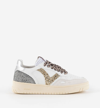 SEUL EFFET CUIR/CUIR FENDU & PAILLETES