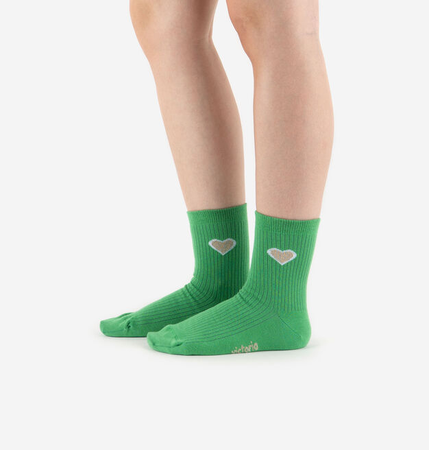 COTTON SOCK HEART