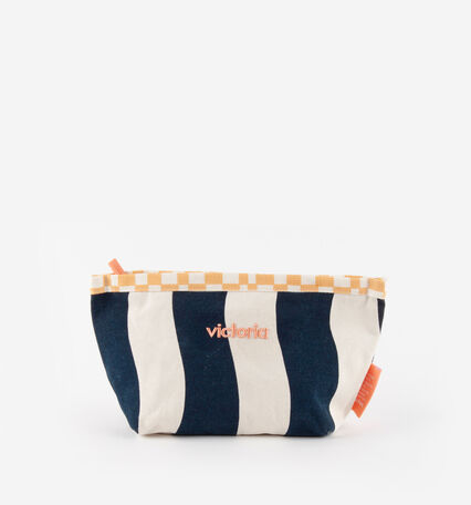 MAXI CANVAS TOILETRY BAG