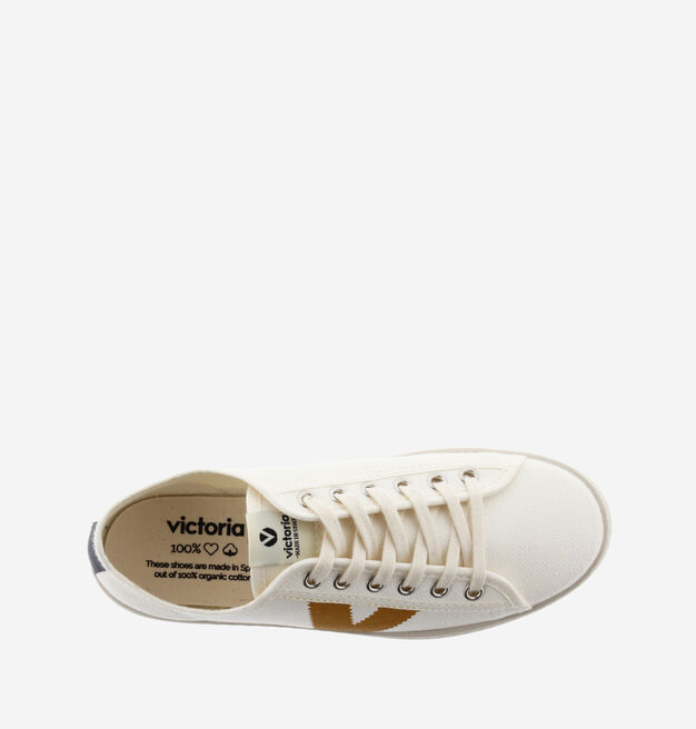 BERLIN TRAINERS CONTRASTING ECO CANVAS