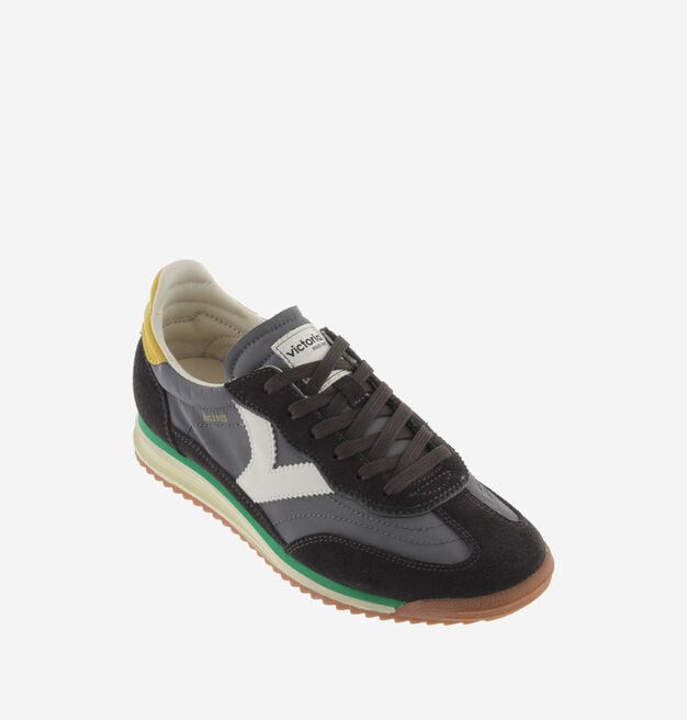 SATURNO NYLON & CROSTA DI CUOIO