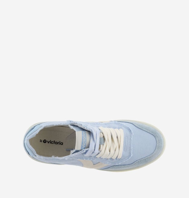 SEUL FRAYED CANVAS & SUEDE