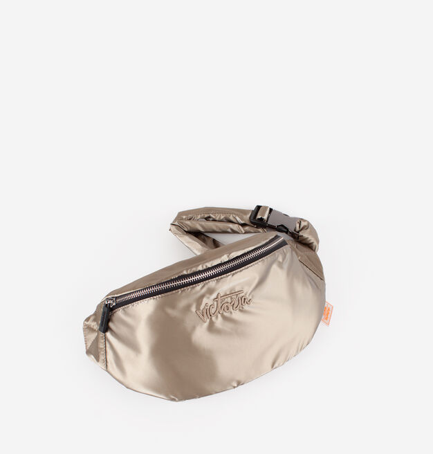 SAC BANANE NYLON METALLISÉ