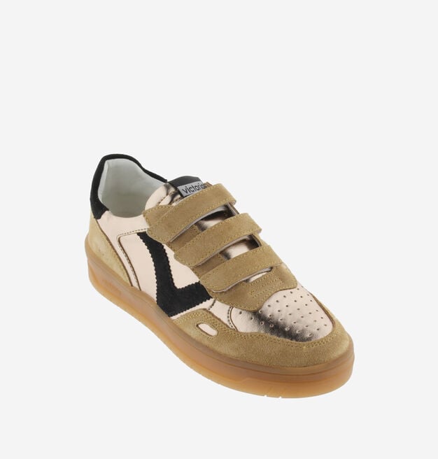 SEUL STRISCE METALLO & CROSTA DI CUOIO