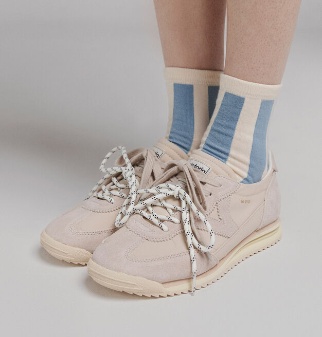 CHAUSSETTE COTON RAYURES