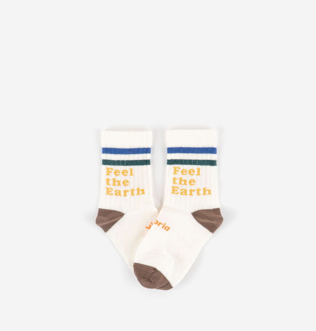 COTTON SOCK FEEL THE EARTH