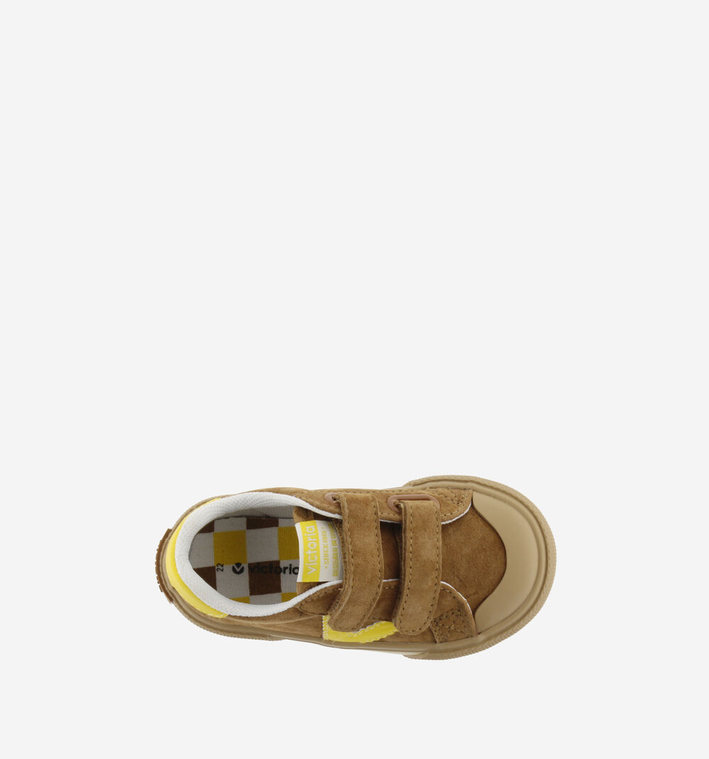 Victoria Tribu Unisex Split Leather Low-Top Trainers & Color