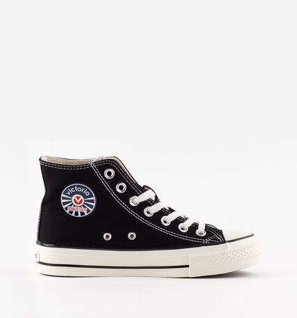 TRIBU SHINY CANVAS MID BOOT