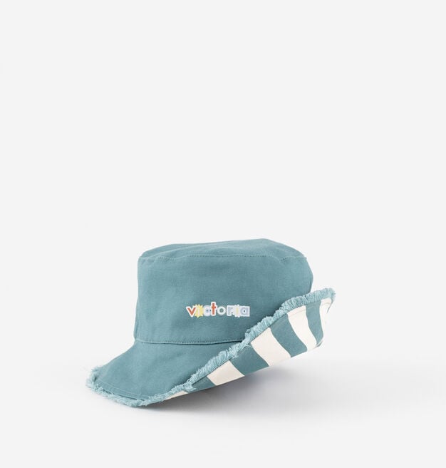 REVERSIBLE STRIPED HAT