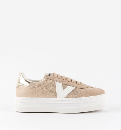 BARCELONA CICLISTA METALLIC CANVAS & SUEDE