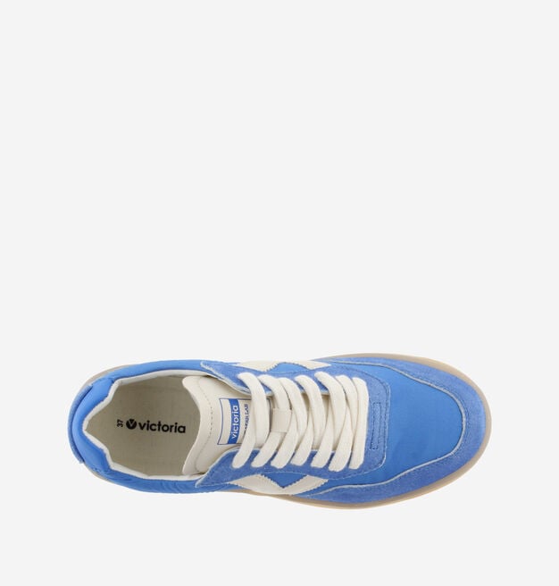 SEUL NYLON/WASHED SUEDE & CONTRAST