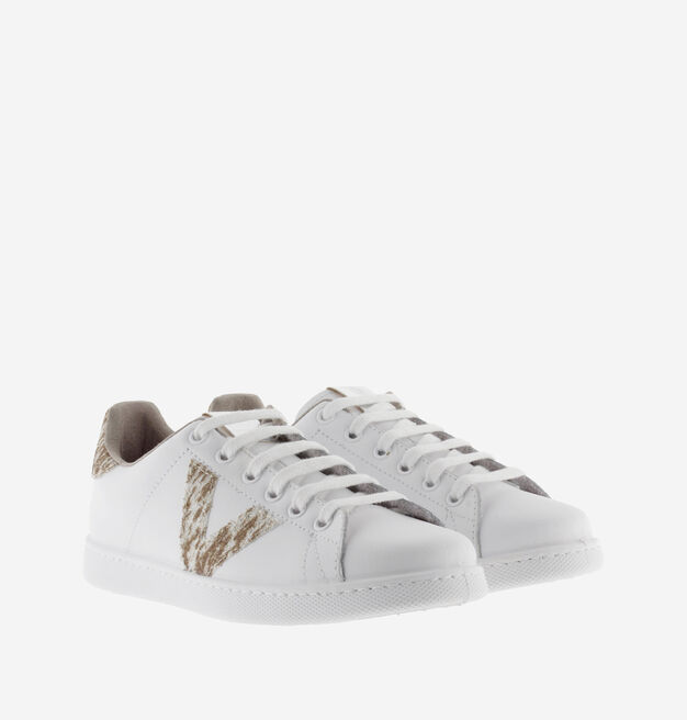 TENIS LEATHER & GLITTER