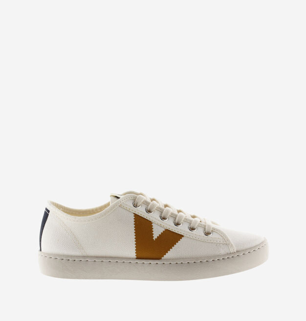BERLIN TRAINERS CONTRASTING ECO CANVAS
