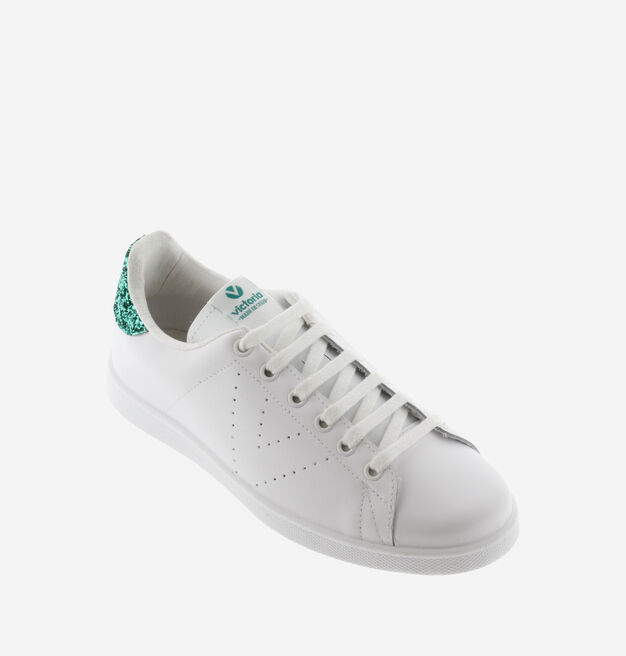 TENIS PIEL & GLITTER